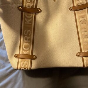 Michael Kors canvas bag